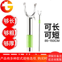 晾衣叉不锈钢伸缩衣服叉子挑衣杆取衣服的叉杆挂衣竿晒衣叉撑衣杆