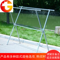 流行的杆晾衣架学生户外架子推拉家用宿舍折叠式固定式折叠落地小