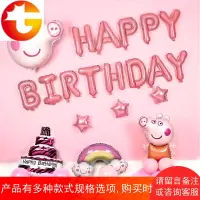 生日气球布置网红气球套餐装饰创意儿童生日快乐惊喜铝膜气球