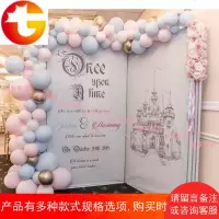 婚礼婚房气球布置 生日派对气球链条装饰用品 开业节庆日气球