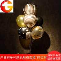 圣诞节元旦节商场装饰摆件玛瑙气球装饰商店橱窗布置用品生日派对