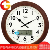 挂钟客厅静音钟表创意时钟艺术大石英钟现代时尚万年历挂表