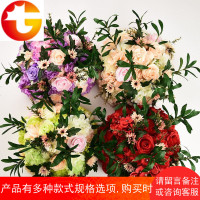 婚庆路引花 橄榄枝花艺T台舞台布置道具花球罗马柱路引花