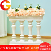 婚庆罗马柱路引婚庆道具铁艺 塑料背景摆件婚礼用品