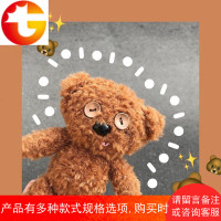 ins可爱小黄人小熊毛绒公仔胸针创意情侣衣物装饰别针包挂件两用