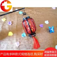 新年灯笼中式仿古拍摄道具cos汉服儿童手提小灯笼春节元宵节铁艺