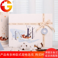 婴儿宝宝新生儿包装盒礼品盒衣服套装母婴纸盒幼儿园礼物盒