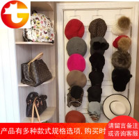 帽子围巾收纳神器家用式挂帽子的壁挂帽子的架子挂包包的挂钩创意