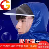 摩托车电动车雨衣男女成人单人加大加厚时尚透明帽檐雨衣雨披