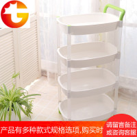 浴室小推车置物架 客厅杂物层架简易厨房整理架子客厅收纳手推车