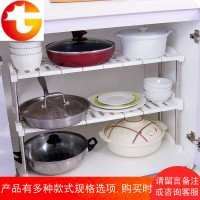 可叠加厨房置物架微波炉架桌面收纳架塑料浴室整理架子储物架层架