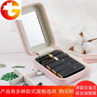 口红随身收纳盒小携带便携小号装口红的容器空壳包唇膏盒子保护套
