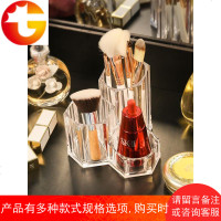连体刷具桶可爱创意化妆刷彩妆架子化妆品收纳盒桌面刷子整理罐