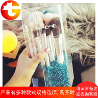 透明亚克力化妆刷筒 美妆刷桶 眉笔刷具化妆品收纳盒防尘带盖
