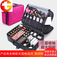 大号多层收纳化妆箱包专业化妆师跟妆手提美容工具包纹绣箱大容量