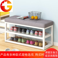 换鞋凳式鞋柜简约储物凳家用矮凳创意收纳沙发凳试鞋凳口长凳子