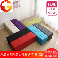 多功能卧室放衣服的床边凳子床头沙发凳可以坐的收纳箱长方形布艺