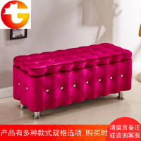 试衣间凳子布艺换鞋凳沙发凳服装店换鞋凳收纳凳子储物试鞋凳定制