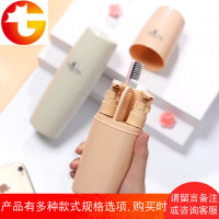 旅行洗漱杯刷牙杯漱口杯刷牙洗脸多功能旅游牙刷盒便携套装分瓶装