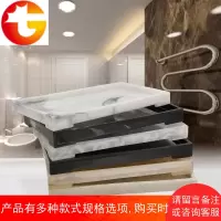 酒店洗手液托盘卫浴托盘套装卫生间套件浴室洗漱用品盘样板房摆件