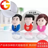 咱家牙刷架吸壁式牙刷置物架壁挂式牙刷架带盖防尘免打孔1