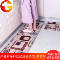 厨房地垫长条防滑吸水防油满铺家用口入户脚垫地毯床边毯可定制
