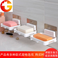 肥皂盒吸盘壁挂香皂盒沥水卫生间香皂架肥皂架免打孔浴室肥皂盒架