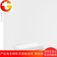 Zara Home 白色陶器香皂盒卫生间浴室沥水肥皂盒皂托 48062105250