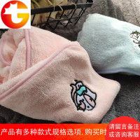 告别湿答答！速干吸水毛巾包头巾 珊瑚绒超强吸水