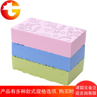 卡通搓澡海绵儿童 婴幼儿珍珠棉印花洗澡搓泥神器 浴擦大号