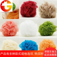 英国Thebodyshop 大号沐浴球浴花不散花 炒柔软耐用舒服