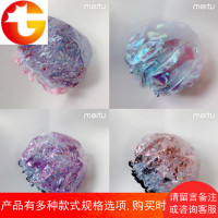 玫瑰金五角星浴帽澳洲外销单浴帽洗澡防水防油污家居清洁