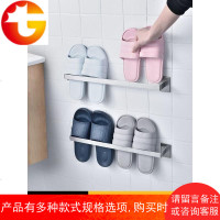 免打孔浴室拖鞋架卫生间收纳架墙壁挂式厕所后置物架不锈钢304