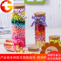 刻字大号星星许愿玻璃瓶幸运星折纸条手工送男友圣诞生日礼物创意