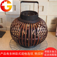 美式灯笼风灯马灯欧式复古创意烛台婚庆拍摄道具橱窗摆设品摆件