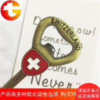 复古伴手礼家居收藏旅游纪念品瑞士史蒂芬克斯观景台开瓶器冰箱贴