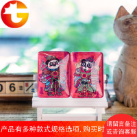 水晶玻璃冰箱贴原创神创意古风手绘成都伴手礼出国礼