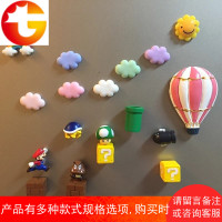 超级玛丽冰箱贴创意3D立体吸铁石 马里奥兄弟磁贴家居饰品