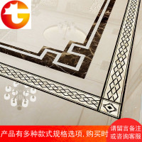 地砖波导线瓷砖踢脚线墙贴画客厅拼花欧式自粘过道腰线地角线贴纸