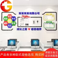 办公室装饰公告栏照片墙贴公司激励标语贴画企业文化墙亚克力贴纸