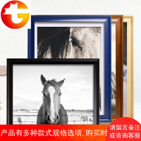 实木欧式大相框16寸20寸24寸32寸14寸4开8K画框挂墙创意装裱A3A4