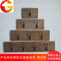 木标百年风化老榆木挂钩复古实木质衣帽钩创意墙壁挂装饰挂勾 邮