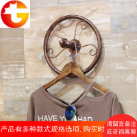 服装店挂衣钩上墙壁挂衣架小挂钩装饰用品复古正挂衣服挂钩