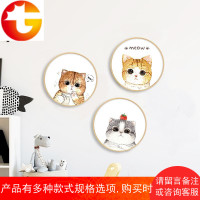 十字绣线绣客厅卡通猫咪现代简约北欧卧室小幅简单绣清新