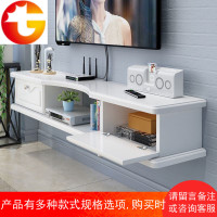 电视墙置物架小户型客厅背景墙装饰架卧室机顶盒壁挂式墙上电视柜