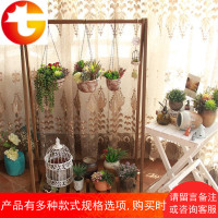 创意个性陶瓷绿萝吊兰佛珠多肉垂吊植物大花盆悬挂式垂吊装饰花器