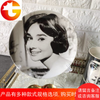 女神人像系列陶瓷艺术装饰挂盘餐盘客厅餐厅墙面装饰摆件盘子