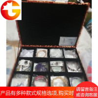 多宝格锦盒核桃佛珠手串收纳盒饰品手镯盒首饰多宝盒木质 定做