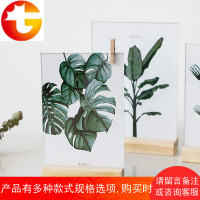 ins北欧创意相框摆台现代简约照片画框家居卧室床头柜摆件6寸7寸