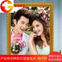 欧式挂墙相框16寸18 20 24 30寸婚纱照A4A3摆台营业执照画框定做